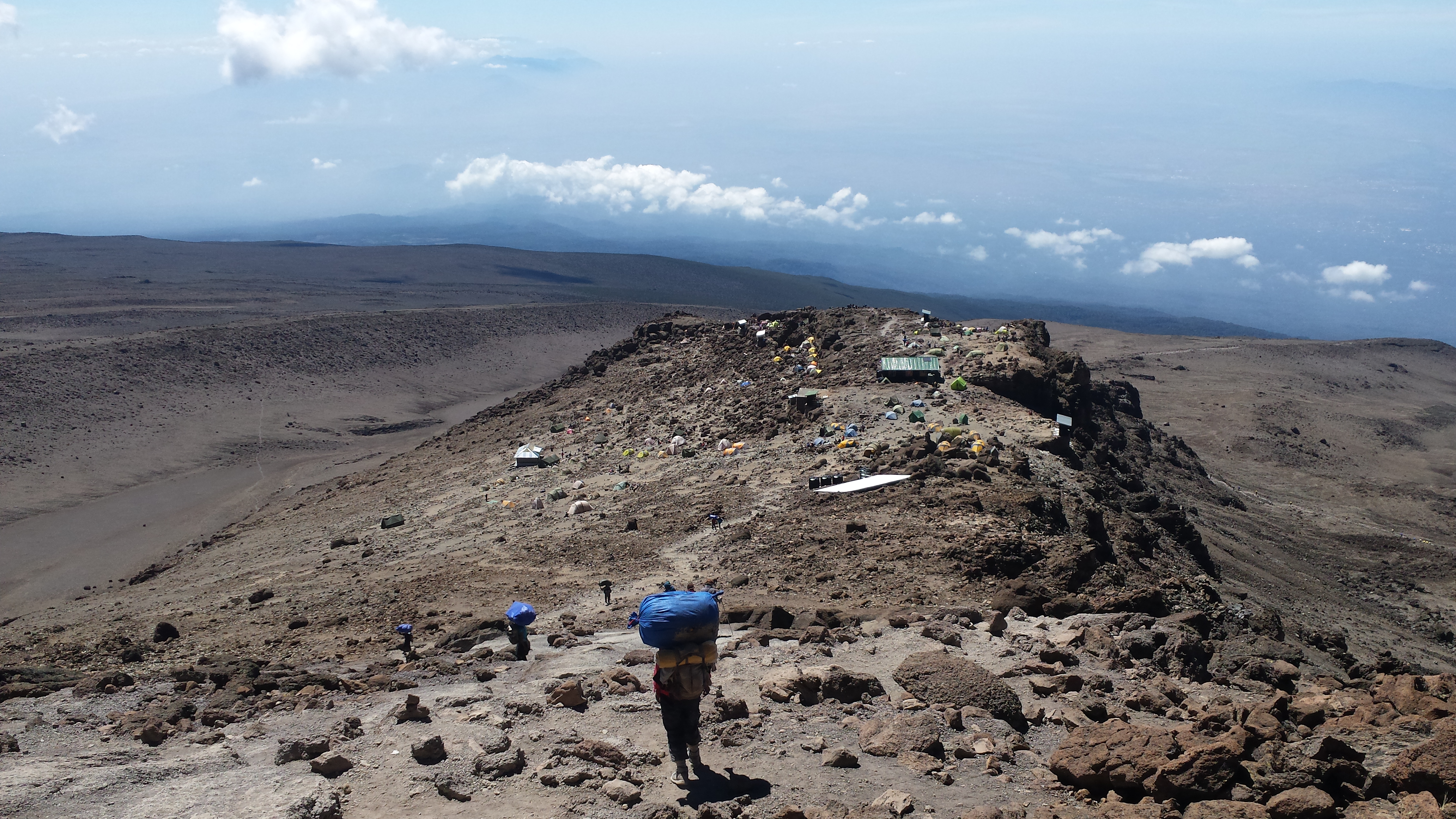 Porters on Kilimanjaro